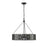 Millennium Lighting Stella 6Lt Chandelier, Black - 27006-MB