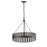 Millennium Lighting Stella 6Lt Chandelier, Black