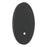 Millennium Solventa 1Lt Wall Sconce, Black/Clear Ribbed & Clear