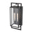 Millennium Lighting Agatha 2Lt 20" Outdoor Wall Sconce, Black/Clear