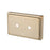 Millennium Lighting Verlana 3Lt 22" Vanity, Modern Gold/Clear