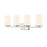 Millennium Lighting Verlana 27.75" 4Lt Vanity, Nickel/Etched White - 2704WG-BN