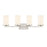 Millennium Lighting Verlana 27.75" 4Lt Vanity, Nickel/Etched White