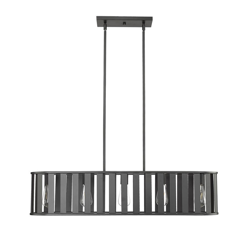 Millennium Lighting Stella 5Lt Chandelier, Black - 27105-MB