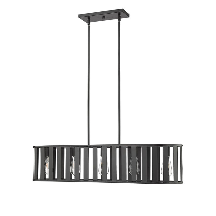 Millennium Lighting Stella 5Lt Chandelier, Black