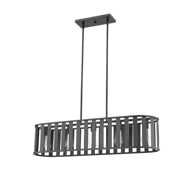 Millennium Lighting Stella 5Lt Chandelier, Black