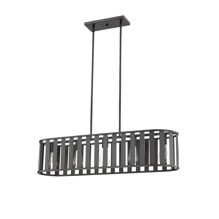 Millennium Lighting Stella 5Lt Chandelier, Black