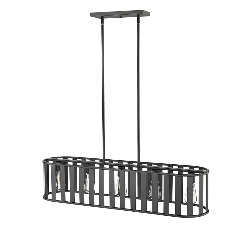 Millennium Lighting Stella 5Lt Chandelier, Black