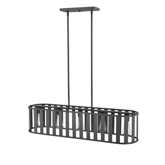 Millennium Lighting Stella 5Lt Chandelier, Black