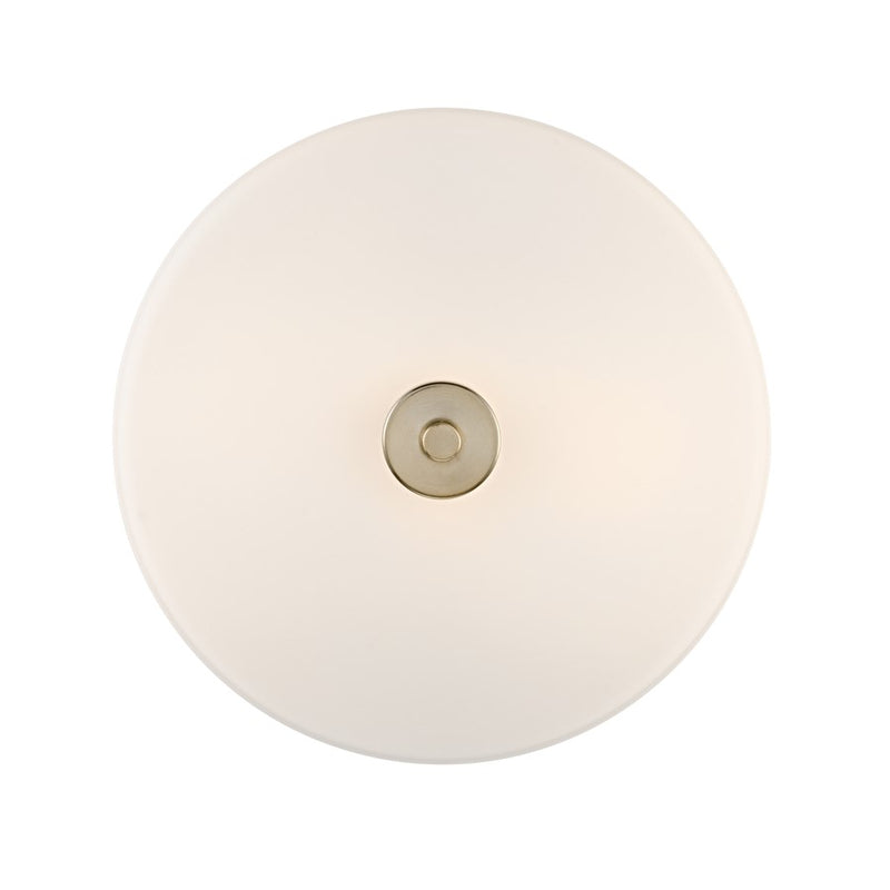Millennium Verlana 22" 2Lt Semi-Flush Mount, Gold/Etched Opal