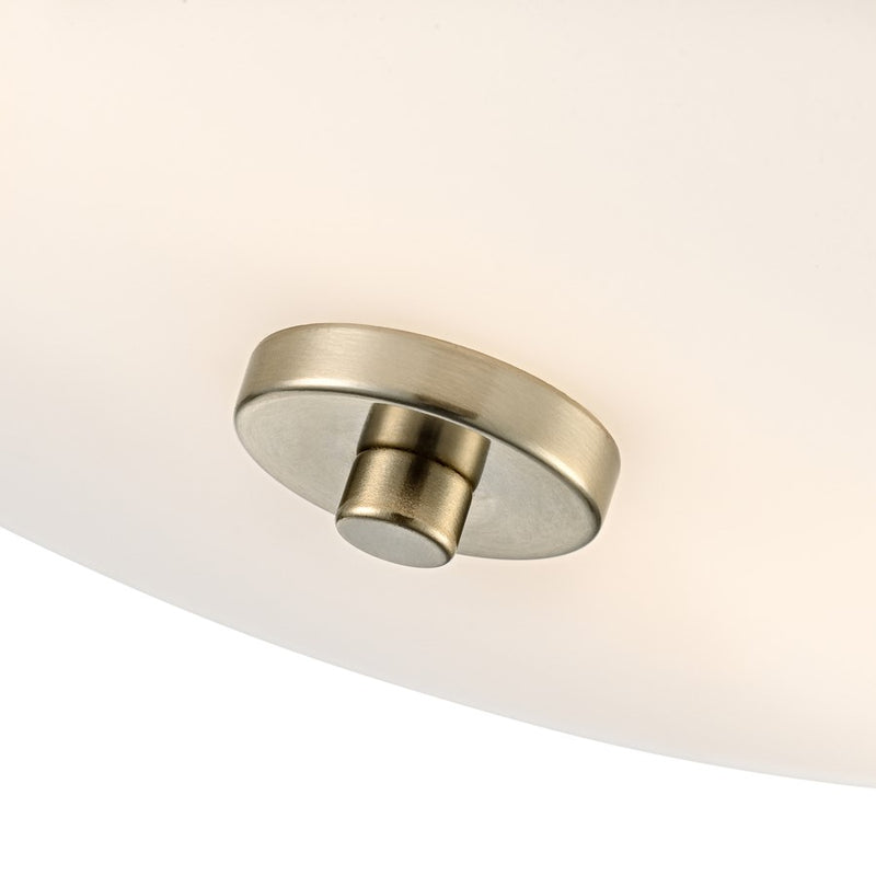 Millennium Verlana 22" 2Lt Semi-Flush Mount, Gold/Etched Opal
