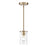 Millennium Lighting Verlana 1Lt 5" Pendant, Modern Gold/Clear