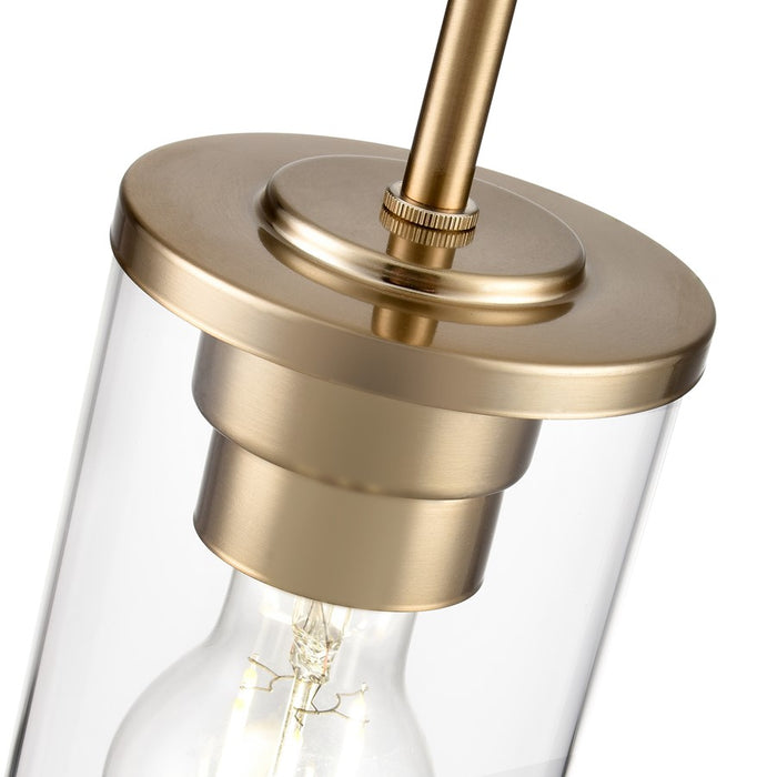 Millennium Lighting Verlana 1Lt 5" Pendant, Modern Gold/Clear