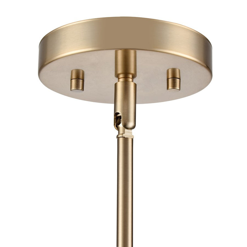 Millennium Lighting Verlana 1Lt 5" Pendant, Modern Gold/Clear