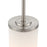 Millennium Lighting Verlana 5" 1Lt Mini Pendant, Nickel/Etched White