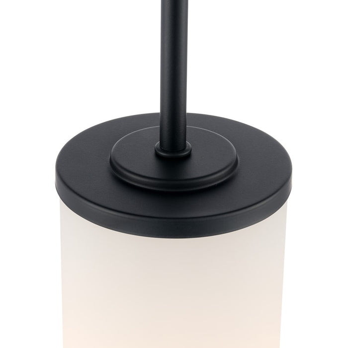 Millennium Lighting Verlana 5" 1Lt Mini Pendant, Black/Etched White