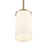 Millennium Lighting Verlana 5" 1Lt Mini Pendant, Gold/Etched White
