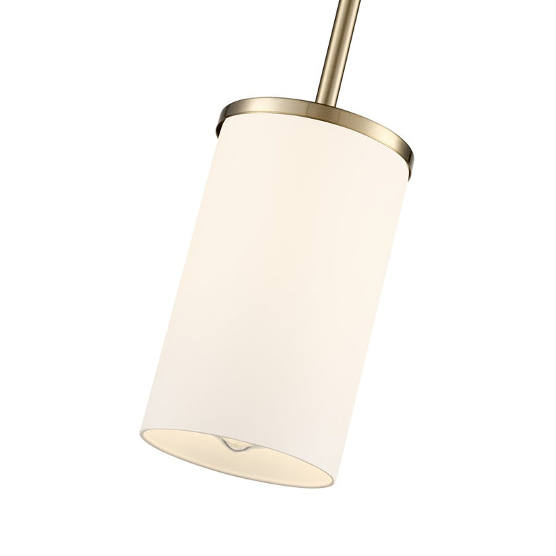 Millennium Lighting Verlana 5" 1Lt Mini Pendant, Gold/Etched White
