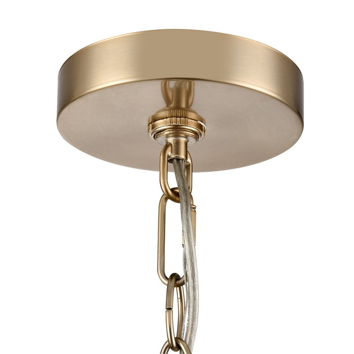 Millennium Lighting Verlana 3Lt 19" Chandelier, Modern Gold/Clear
