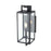 Millennium Lighting Lamont 1Lt Outdoor Wall Sconce, Black/Clear