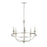 Millennium Lighting Emery 5Lt Chandelier, Brushed Nickel