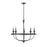 Millennium Lighting Emery 5Lt Chandelier, Black - 28005-MB