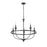 Millennium Lighting Emery 5Lt Chandelier, Black