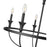 Millennium Lighting Emery 5Lt Chandelier, Black