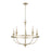 Millennium Lighting Emery 5Lt Chandelier, Modern Gold