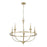 Millennium Lighting Emery 5Lt Chandelier, Modern Gold