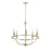 Millennium Lighting Emery 5Lt Chandelier, Modern Gold