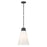Millennium Lighting Bellaryn 1Lt Pendant, Black/Shiny Opal