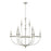 Millennium Lighting Emery 12Lt Chandelier, Brushed Nickel - 28012-BN