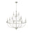 Millennium Lighting Emery 12Lt Chandelier, Brushed Nickel