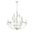 Millennium Lighting Emery 12Lt Chandelier, Brushed Nickel