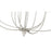Millennium Lighting Emery 12Lt Chandelier, Brushed Nickel