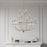 Millennium Lighting Emery 12Lt Chandelier, Brushed Nickel
