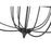 Millennium Lighting Emery 12Lt Chandelier, Black