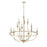 Millennium Lighting Emery 12Lt Chandelier, Modern Gold