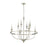 Millennium Lighting Emery 8Lt Chandelier, Brushed Nickel