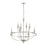 Millennium Lighting Emery 8Lt Chandelier, Brushed Nickel