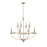 Millennium Lighting Emery 8Lt Chandelier, Modern Gold
