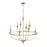 Millennium Lighting Emery 8Lt Chandelier, Modern Gold