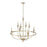 Millennium Lighting Emery 8Lt Chandelier, Modern Gold
