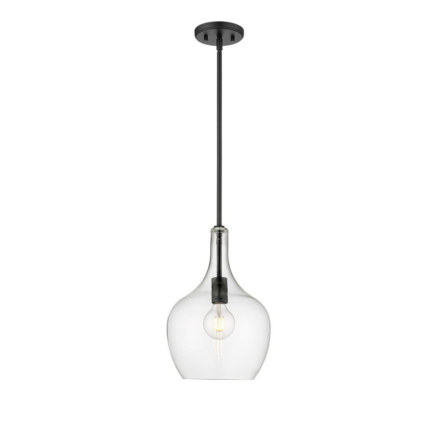 Millennium Lighting Lamara 1Lt 15" Pendant, Black - 28401-MB