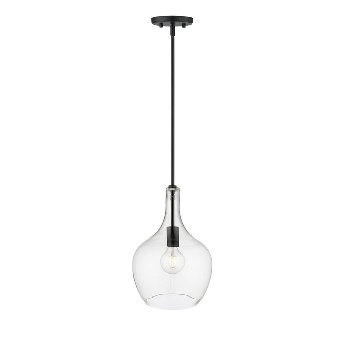 Millennium Lighting Lamara 1Lt 15" Pendant, Black