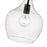Millennium Lighting Lamara 1Lt 15" Pendant, Black