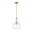 Millennium Lighting Lamara 1Lt 15" Pendant, Vintage Brass - 28401-VB