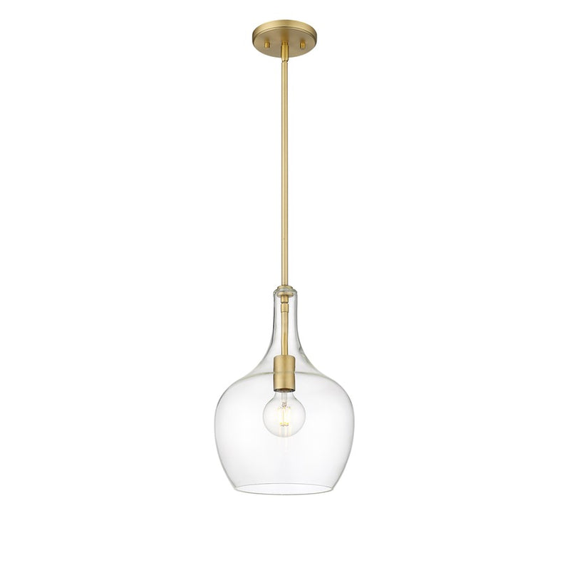 Millennium Lighting Lamara 1Lt 15" Pendant, Vintage Brass