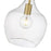Millennium Lighting Lamara 1Lt 15" Pendant, Vintage Brass